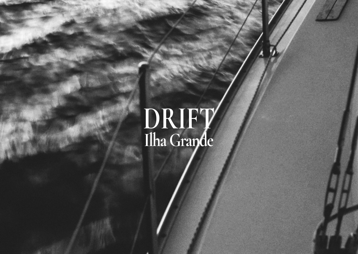 DRIFT Ilha Grande — sunset over the bay