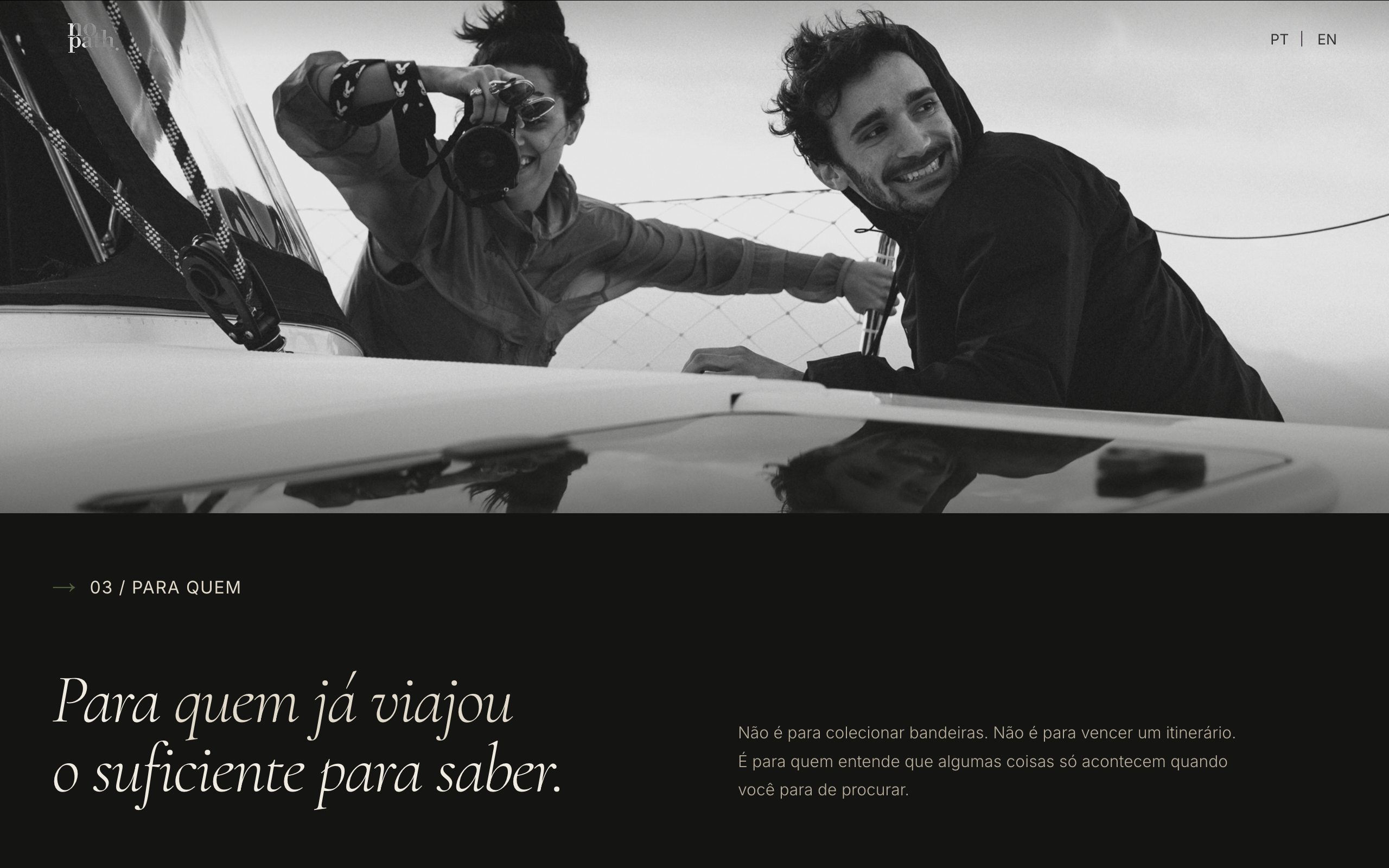 DRIFT — Para Quem (photographers on the boat)